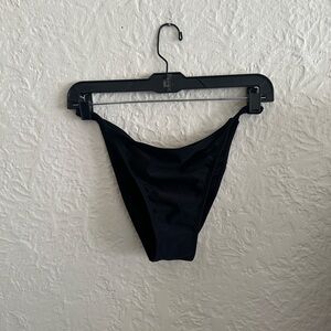 Target Wild Fable Swim Black Bikini Bottoms NWT Medium